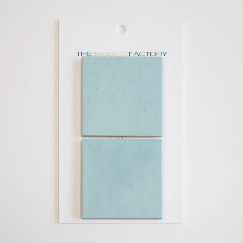The Mosaic Factory Kasba Mozaïek Tegel Vierkant - Turqouise Mat Porselein 297x297 mm