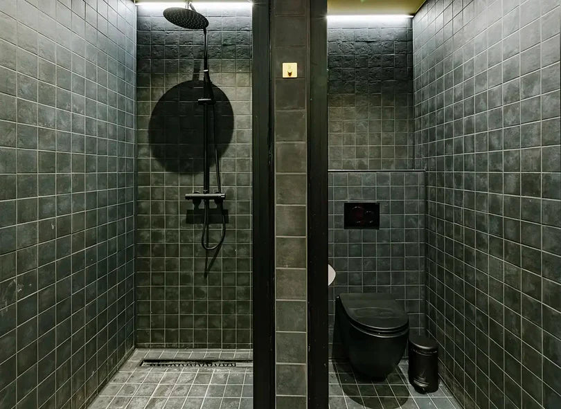 The Mosaic Factory Kasba Mozaïek Tegel Vierkant - Zwart Mat Porselein 297x297 mm