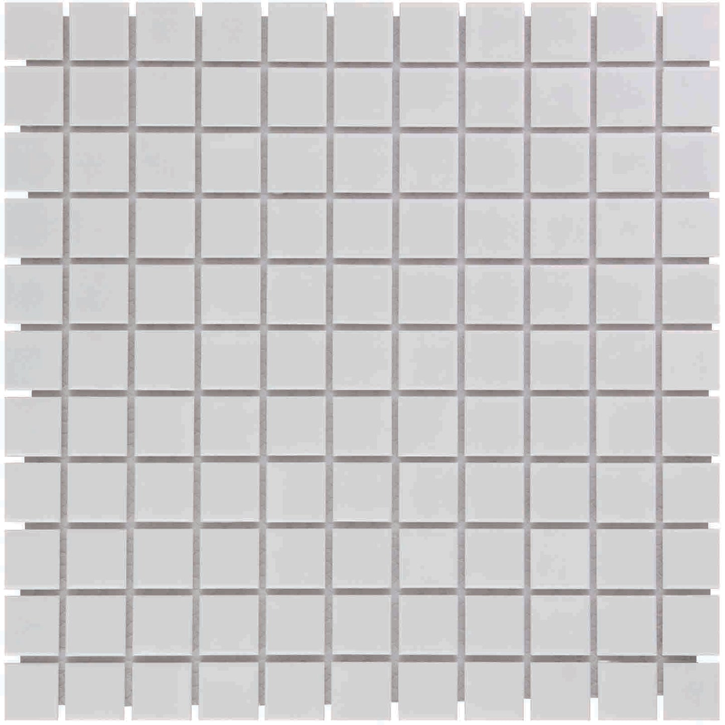 The Mosaic Factory Barcelona Mozaiek Tegel Vierkant - Extra Wit Porselein Geglazuurd 300x300 mm