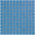 The Mosaic Factory Barcelona Mozaiek Tegel Vierkant - Blauw Porselein Geglazuurd 300x300 mm
