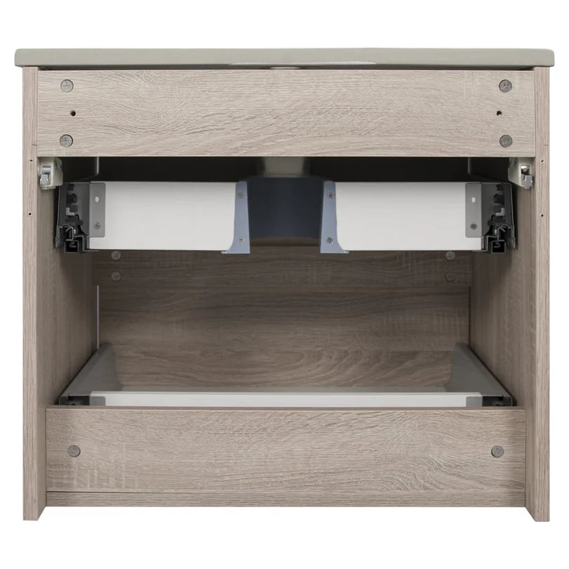 Differnz Bolo badmeubelset knock-down, FSC® | licht eiken | 60 cm