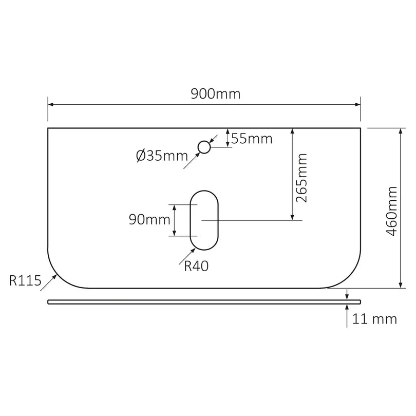 Differnz Olle meubelset FSC® | eiken | 90 cm