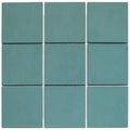 The Mosaic Factory Kasba Mozaïek Tegel Vierkant - Ocean Blue Mat Porselein 297x297 mm