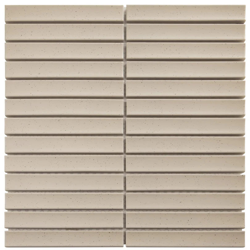 The Mosaic Factory | Sevilla Mozaïek Tegel Kitkat Vinger | 296x299 mm | Vanille |