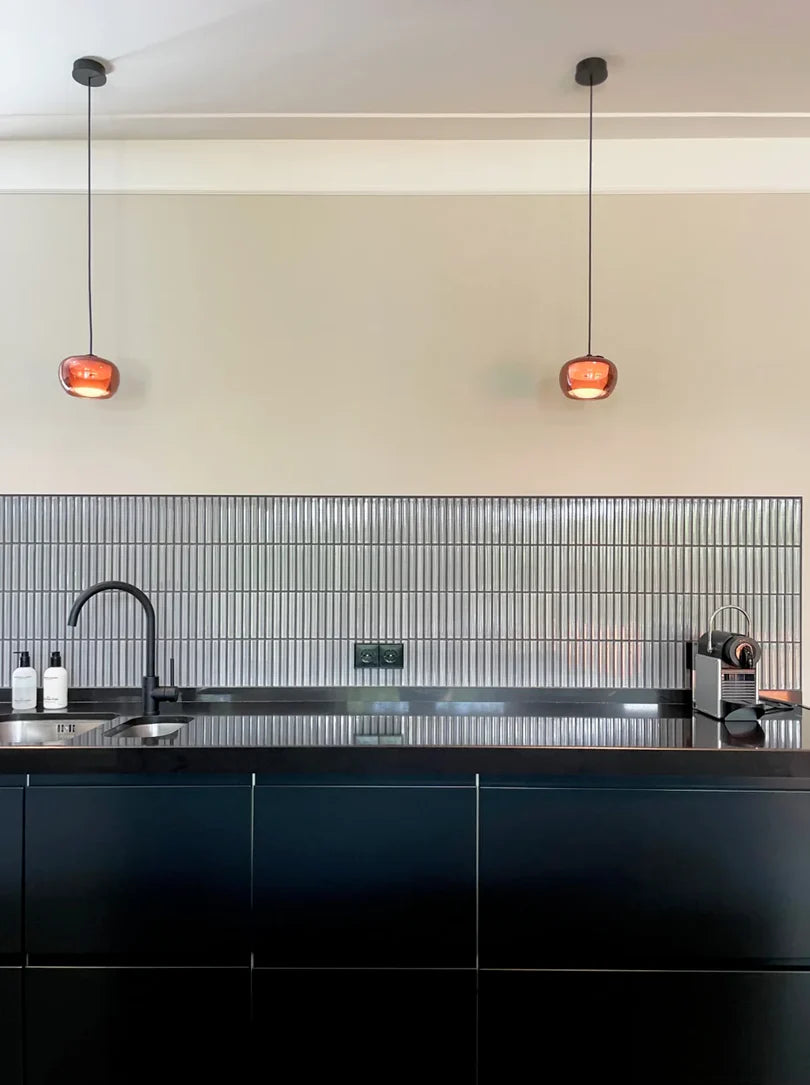 The Mosaic Factory Sevilla Mozaïek Tegel Kitkat Vinger - Licht Grijs Porselein Geglazuurd 296x299 mm